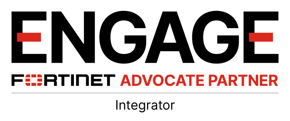 Fortinet Engage Advocate Partner badge